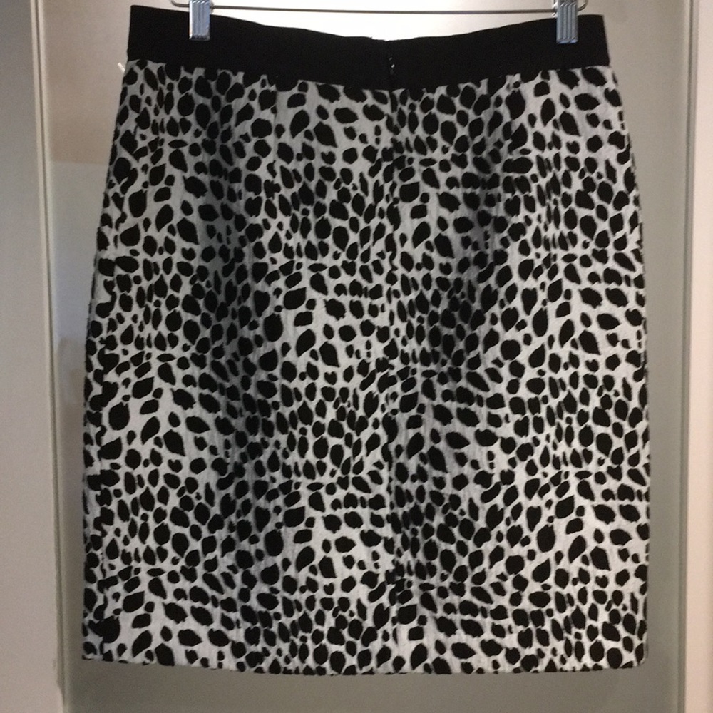 Ann Taylor black & white skirt - Picture 3 of 5